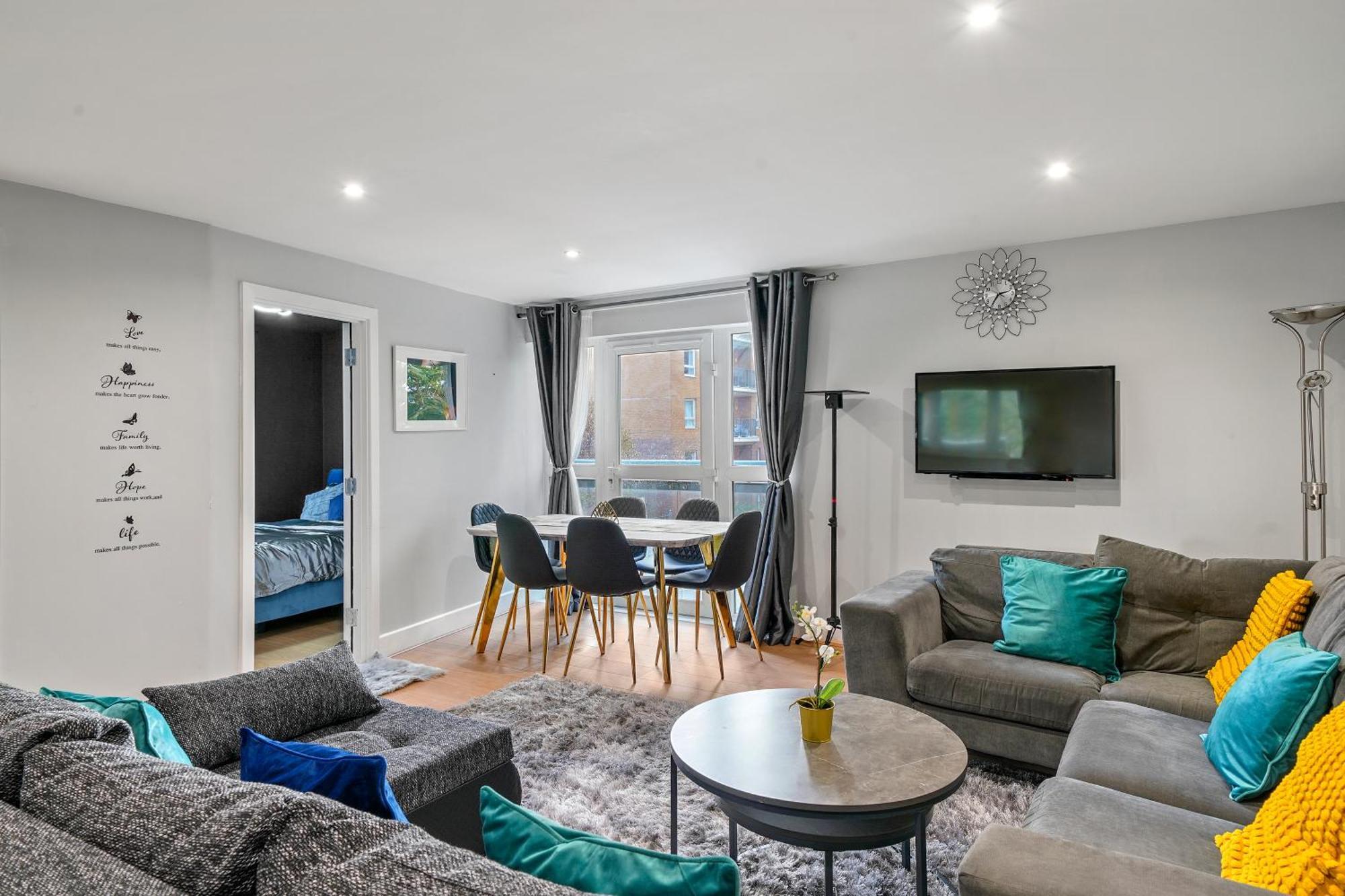 Elegant 3Br 2Bath Flat In Canary Wharf - O2 -Excel Londres Exterior foto